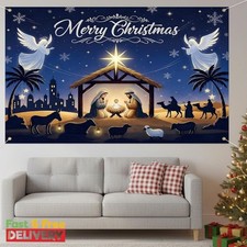 Nativity Large Backdrop Banner
