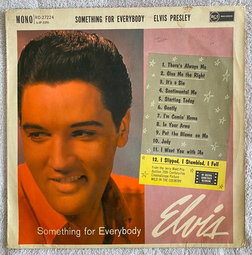 Elvis presley something - presley, –