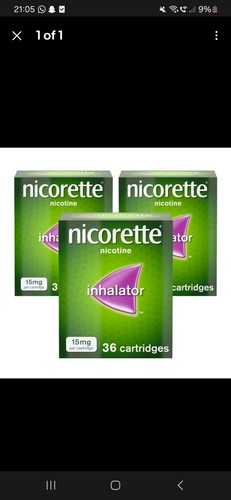 Nicorette inhalator nicotine - inhalator,