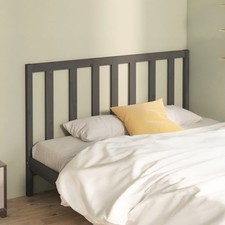 Bed Headboard Solid Pinewood