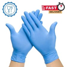 Shield Vinyl Blue Gloves