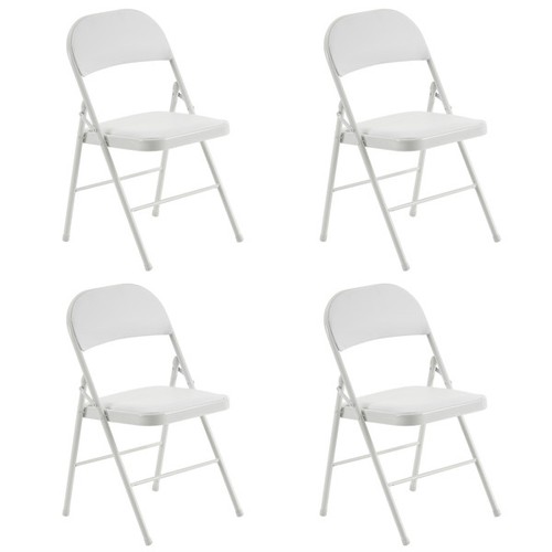 Folding chairs metal pvc - metal,