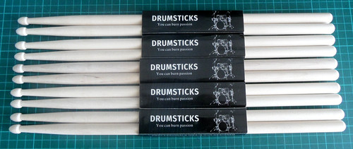 Five pairs wooden drum - five,