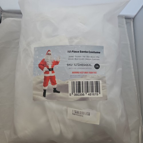 Deluxe santa suit mens - deluxe,