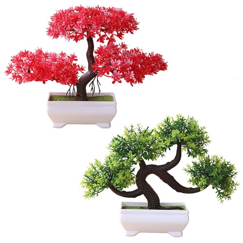2pcs artificial bonsai trees - artificial,