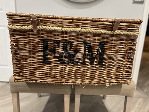 Fortnum mason wicker basket - &,