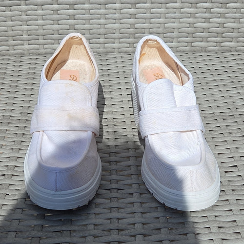 Women white platform block - women’s,
