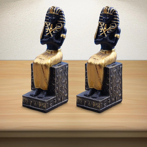 Egyptian pharaoh figurine - pharaoh,