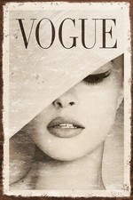 Vogue Fashion Advert, Aged