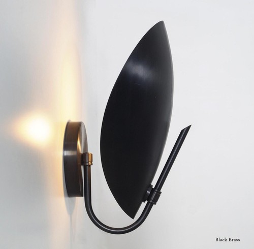 Modern brass wall sconce - modern,