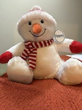 Mumbles Zippies Snowman Plush