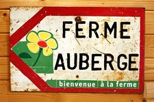 VINTAGE 62cm French Sign -