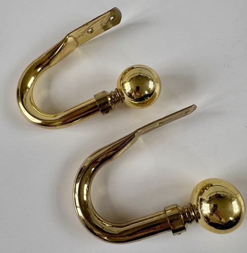 Pair gold brass colour - pair,