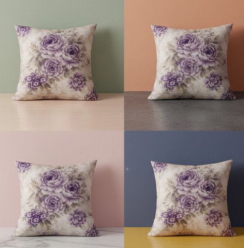 Set vintage floral beige - of,
