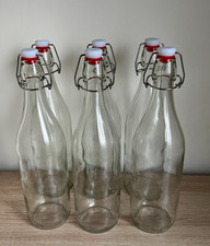 x6 Swing Top Glass Bottles 1
