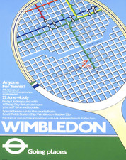 Tennis Travel Poster