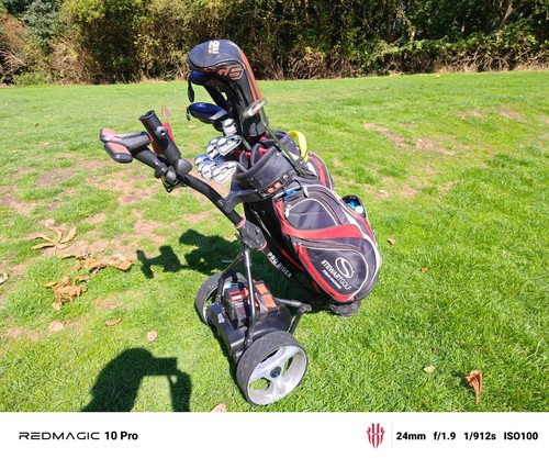Used golf trolley - trolley, with