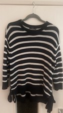 Mango Navy White Breton Stripe