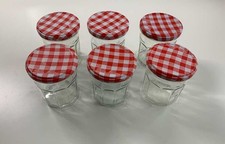 6 x Bonne Maman Empty Jam Jars
