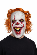 Scary Horror Clown Latex Mask