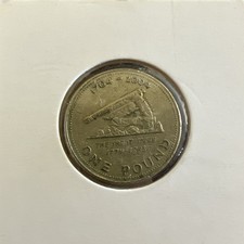 2004 GIBRALTAR Rare  £1 One Pound Coin The Great Siege 1779-1783 