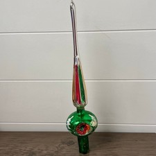 Vintage mercury glass green - vintage,