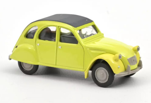 Citroën 2cv yellow inches - citroën,
