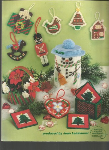 Christmas plastic canvas - plastic,