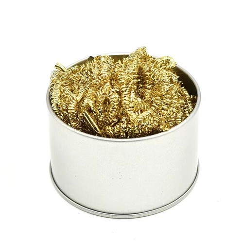 Soldering iron tip cleaning - soldering,
