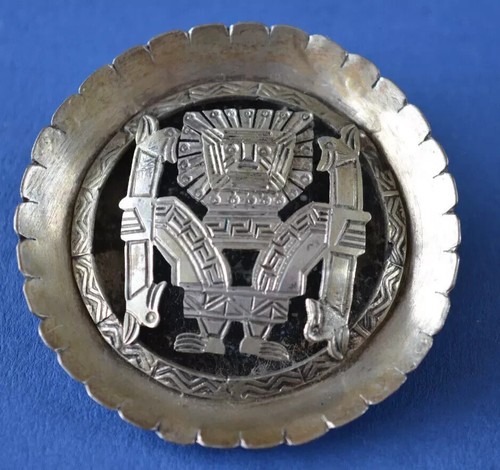 Vintage brooch south american - south,