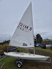 ILCA XD Laser Sailing Dinghy with Road Trailer
