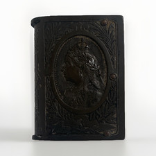 Victorian vulcanite match - victorian,