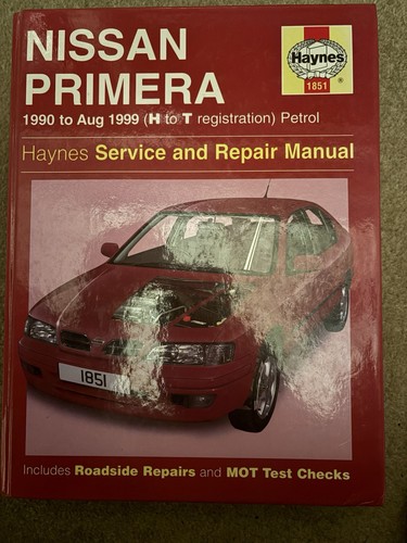 Nissan primera haynes manual - nissan,