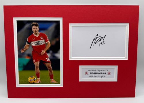Signed aidan morris - signed,