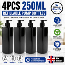 4PCS 250ml Refillable Pump