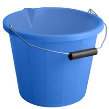 Blue bucket 3 gallon blue