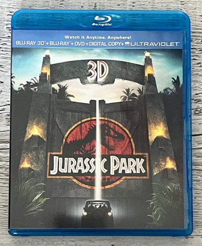 Jurassic park blu ray - 3d, &