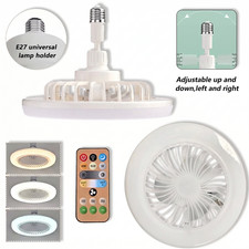 2 in 1 Ceiling Fan Light E27