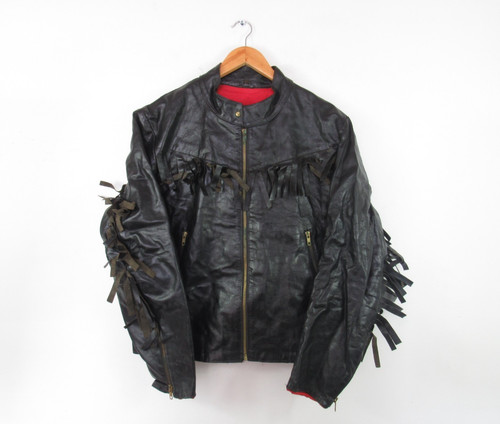 Vintage black leather - vintage,