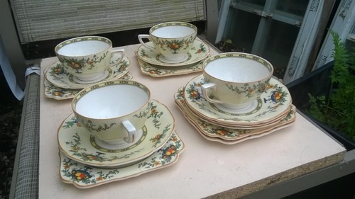 Crown ducal ware plates - ducal, plates,