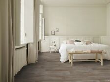 Silver Birch Vinyl | Havanna Oak 976M | Brown Grey Wood Effect Lino | REMNANT
