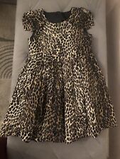 Baby K by Myleen Klass leopard print dress 4-5 Years