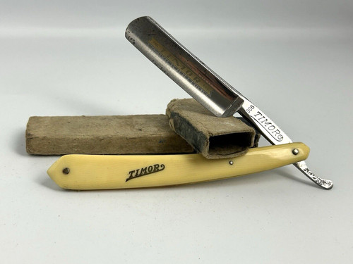 Antique straight razor - , cut