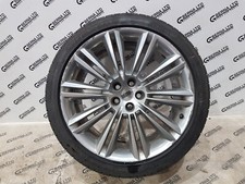 X1 GENUINE  JAGUAR XJL X351 10J 20'' ZR20 ET46 ALLOY WHEEL RIM WITH DUNLOP TYRE