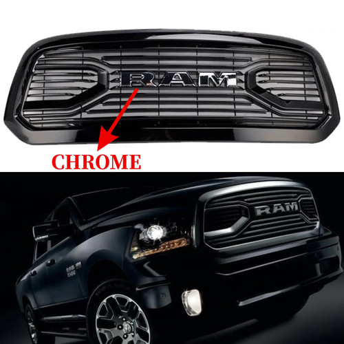 Gloss black front grille - gloss,