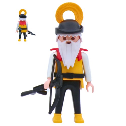 Playmobil yellow black feather - playmobil, yellow/black