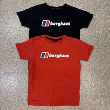 Berghaus T-Shirt 9-10 bundle Joblot black & red