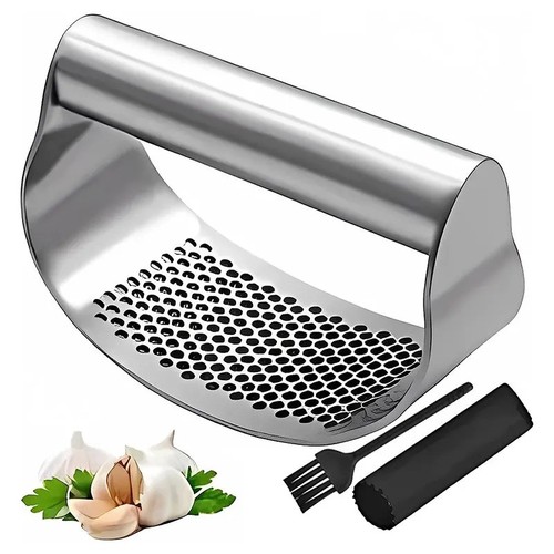 Stainless steel garlic - garlic, press