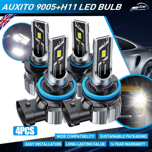 Auxito 9005 h11 led - 4x,