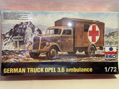 Esci 8035 german truck - esci, 1/72